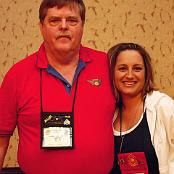 DV Miller and me. Photo courtesy of Bob Steinberg.